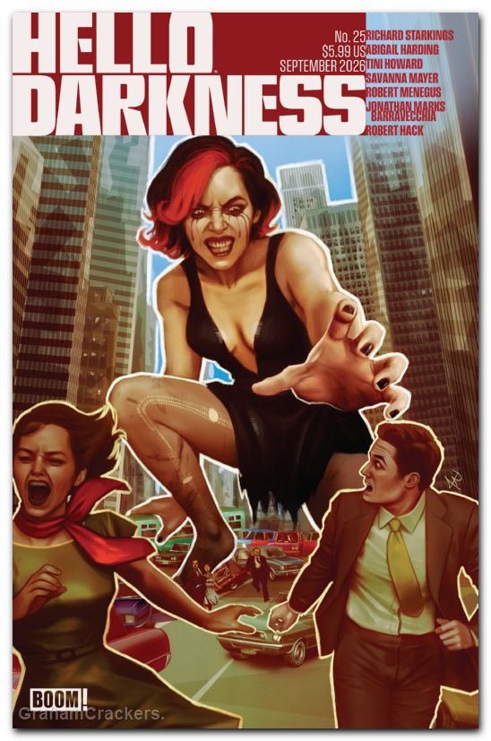 Hello Darkness #25 cover a