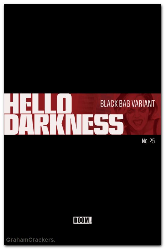 Hello Darkness #25 cover d black bag variant