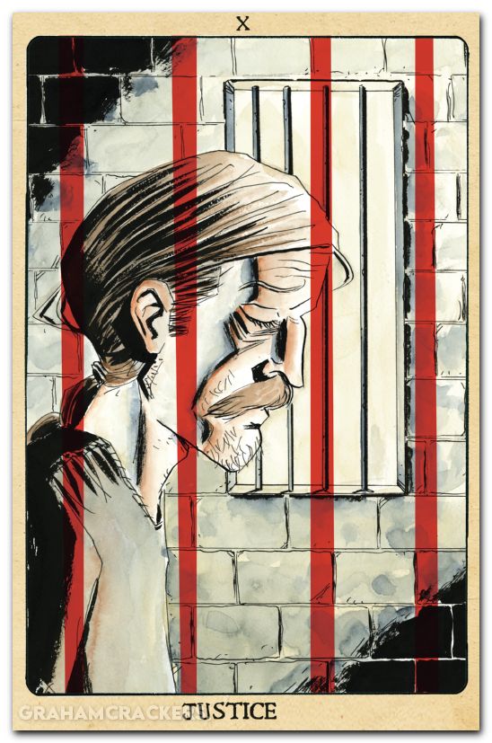 Minor Arcana #10 cover d lemire tarot card virgin variant