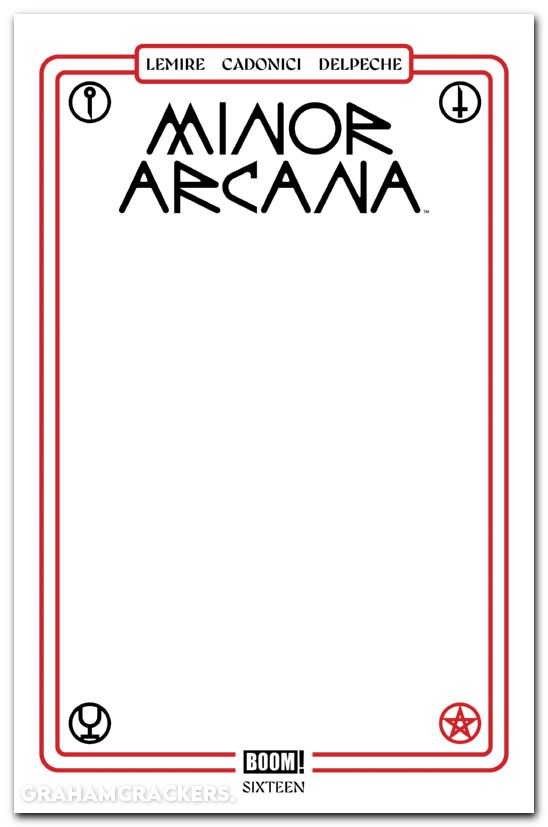 Minor Arcana #16 cover c blank sketch variant