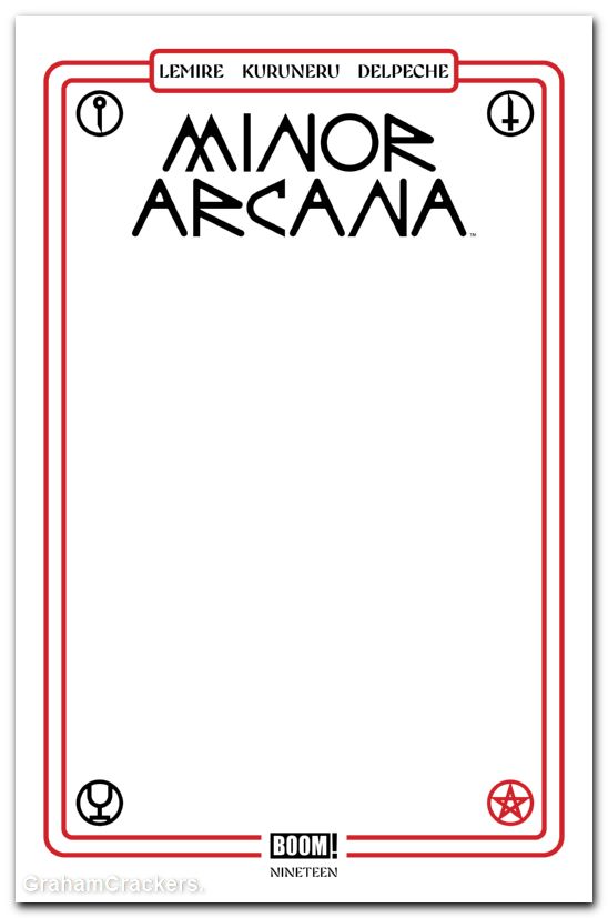 Minor Arcana #19 cover c blank sketch variant
