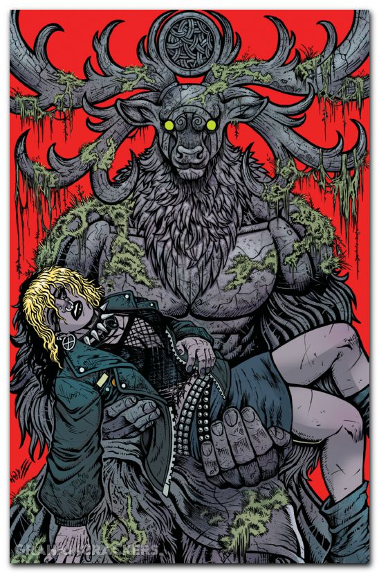 Creeping Below #4 cover d wolfe virgin variant