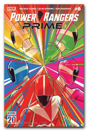 Power Rangers Prime #6 cover b malavia variant