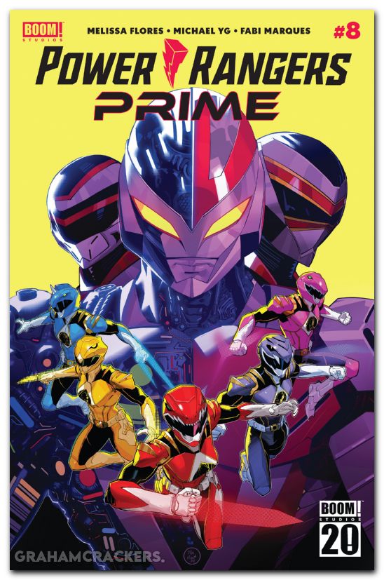 Power Rangers Prime #8 cover a