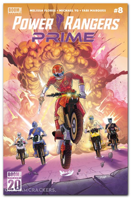 Power Rangers Prime #8 cover b griffin variant