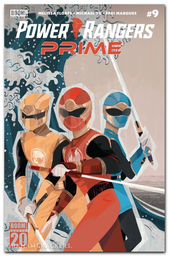 Power Rangers Prime #9 cover b kung variant