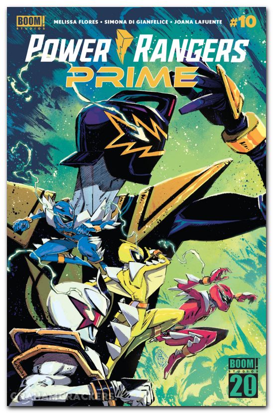 Power Rangers Prime #10 cover b corona variant