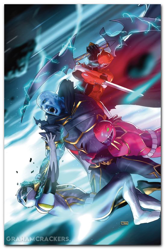 Power Rangers Prime #11 cover i clarke virgin variant