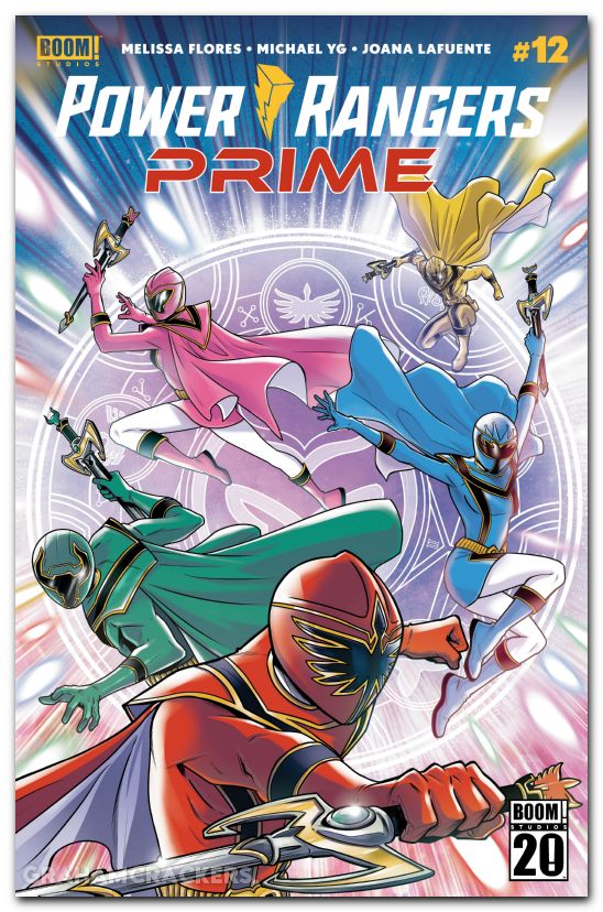 Power Rangers Prime #12 cover b di gianfelice variant