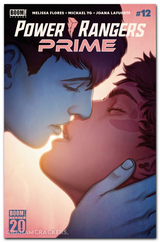 Power Rangers Prime #12 cover c frison boom 20th anniversary variant