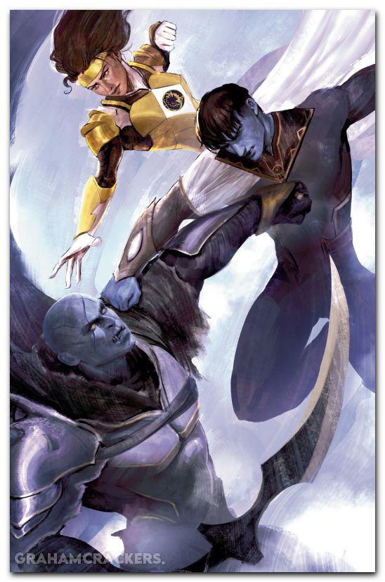 Power Rangers Prime #12 cover h florentino variant