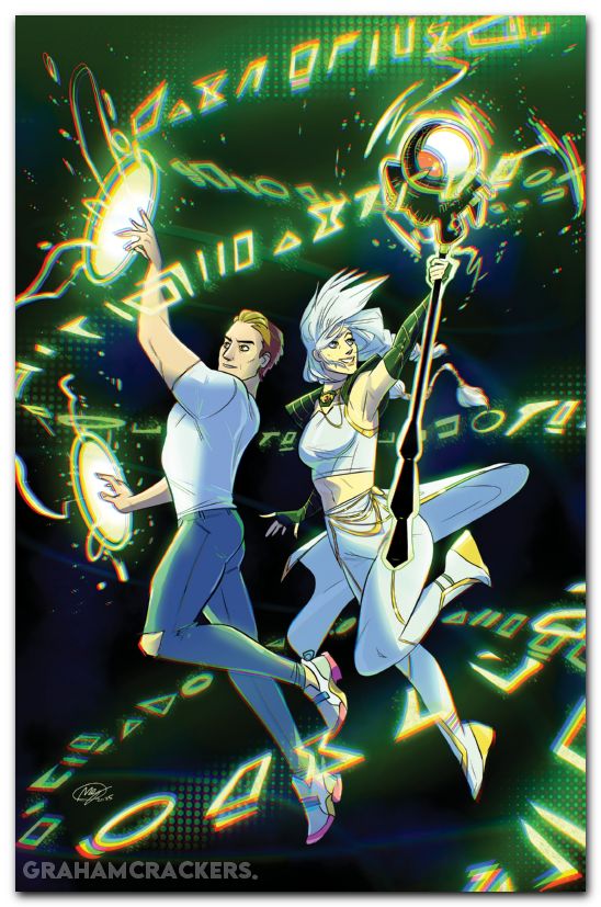 Power Rangers Prime #14 cover d huang virgin variant