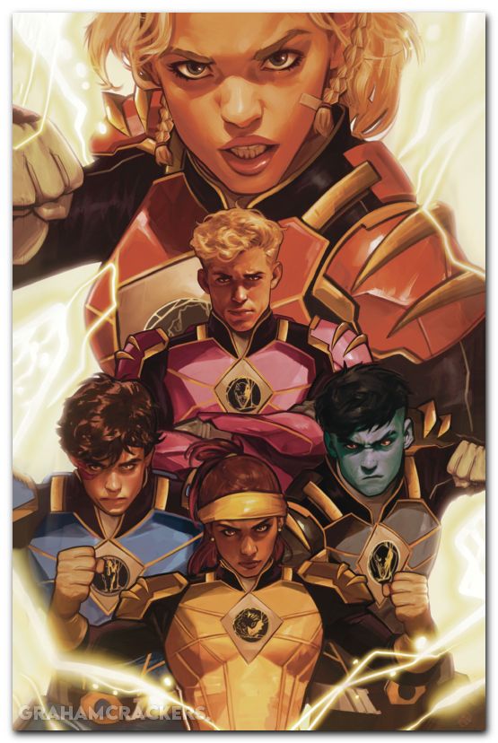 Power Rangers Prime #15 cover e tomaselli virgin variant