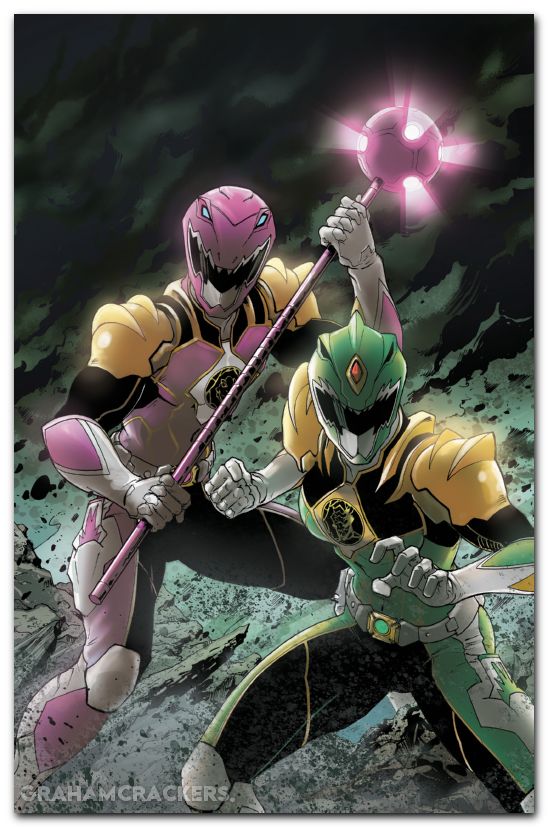 Power Rangers Prime #15 cover g griffith virgin variant