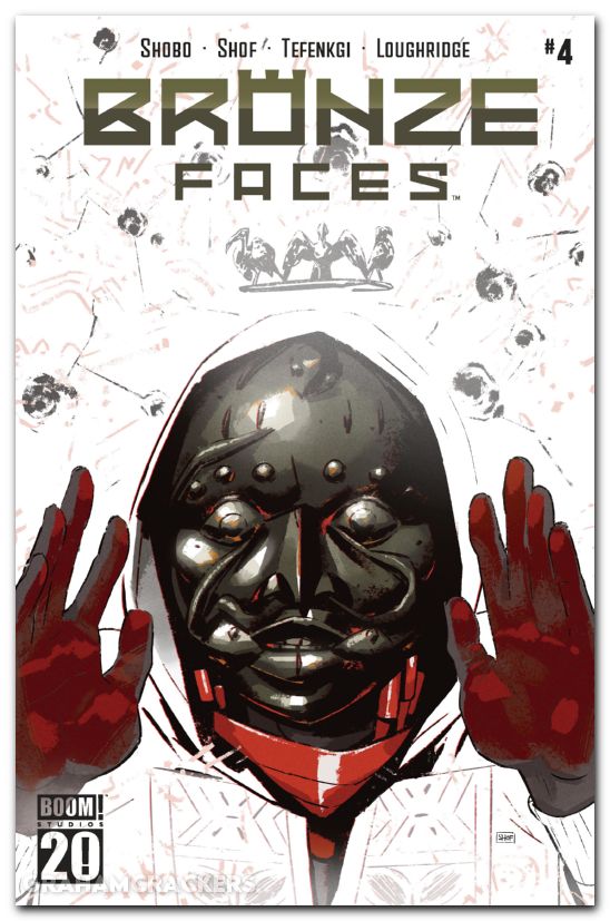 Bronze Faces #4 cover a