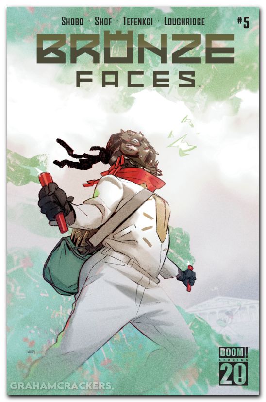 Bronze Faces #5 cover a