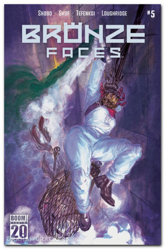 Bronze Faces #5 cover b del rey variant