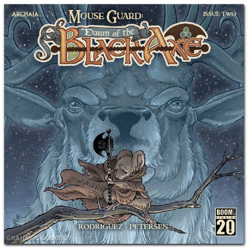 Mouse Guard Dawn Of The Black Axe #2 cover a