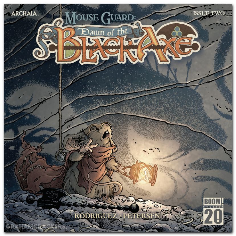 Mouse Guard Dawn Of The Black Axe #2 cover b petersen variant