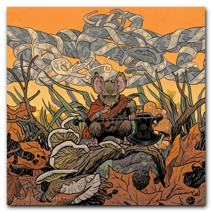 Mouse Guard Dawn Of The Black Axe #3 cover c smith virgin variant