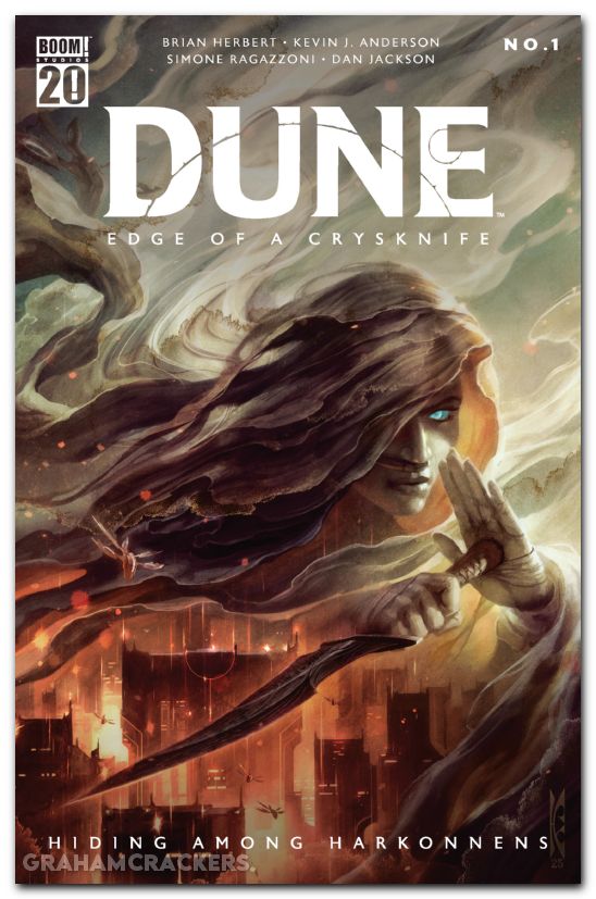Dune Edge Of A Crysknife Hiding Among Harkonnens #1 (2025) cover a