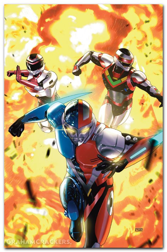 VR Troopers #2 (2025) cover c clarke virgin foil variant