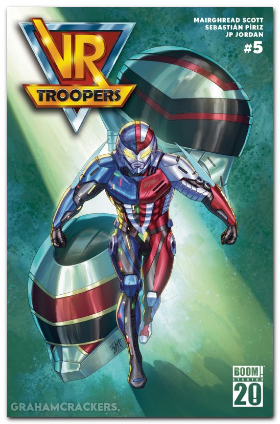 VR Troopers #5 (2025) cover b ellis variant