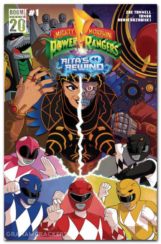 Mighty Morphin Power Rangers Ritas Rewind #1 (2025) cover b gregson variant