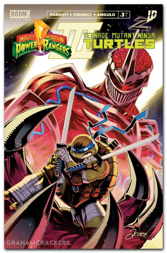 Power Rangers Teenage Mutant Ninja Turtles III #3 (2025) cover a