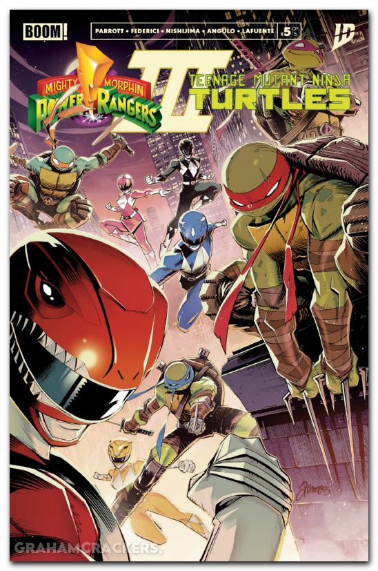 Power Rangers Teenage Mutant Ninja Turtles III #5 (2025) cover a