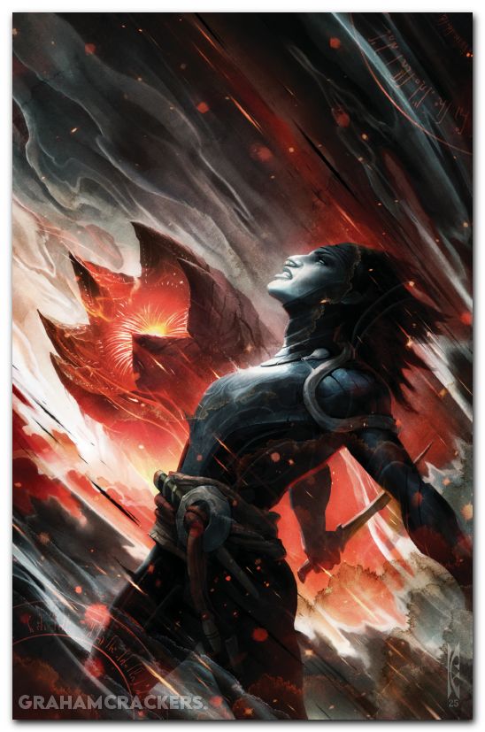 Dune Edge Of A Crysknife Rage Of Shai-Hulud #1 (2025) cover e swanland virgin unlockable variant