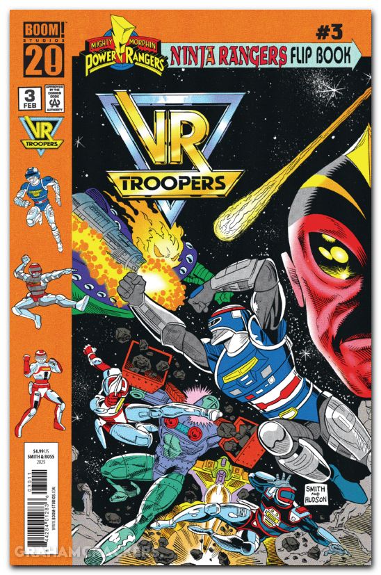 VR Troopers Power Rangers Flipbook Facsimile Edition #3 cover a