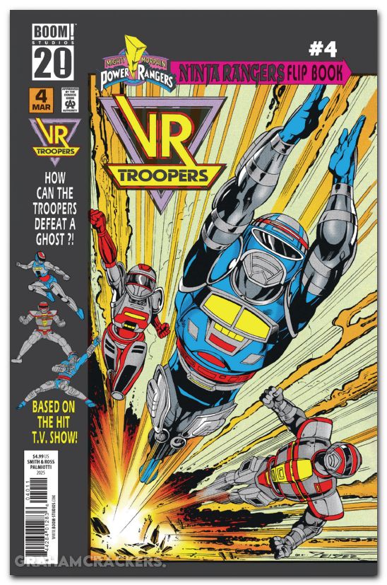 VR Troopers Power Rangers Flipbook Facsimile Edition #4 cover a