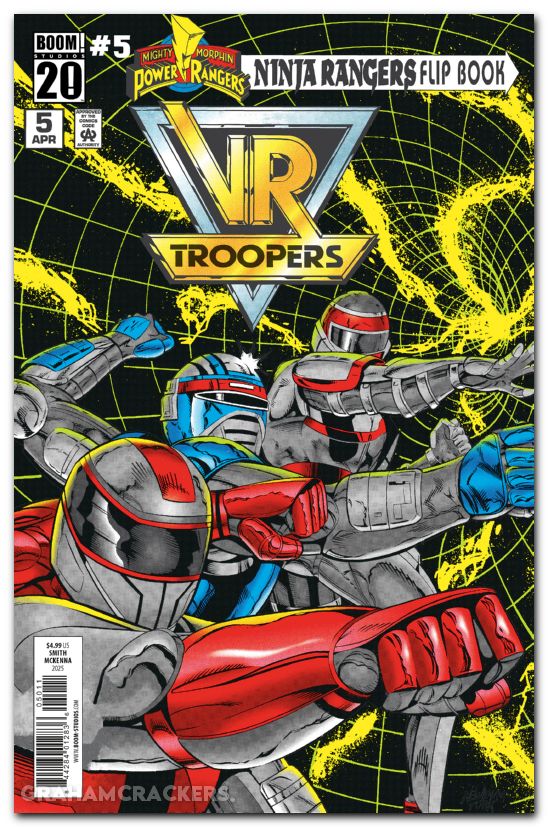 VR Troopers Power Rangers Flipbook Facsimile Edition #5 cover a