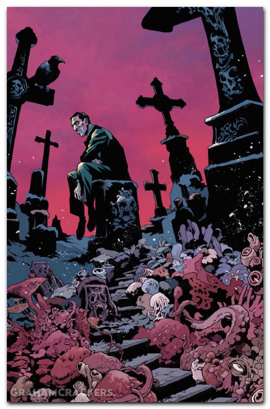 Last Day Of HP Lovecraft #4 (2025) cover c de stena virgin variant