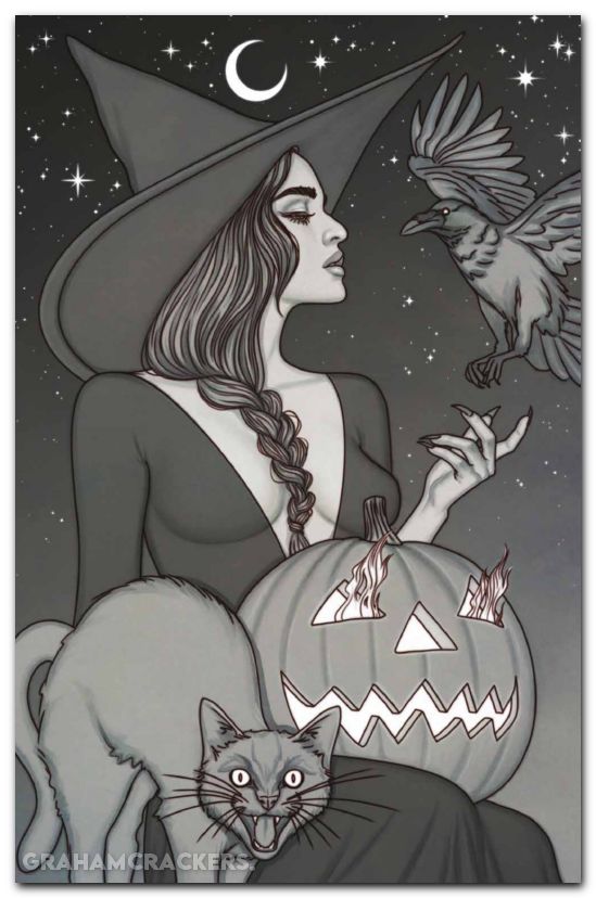 Hello Halloween #1 (2025) cover g frison boom 20th anniversary virgin variant