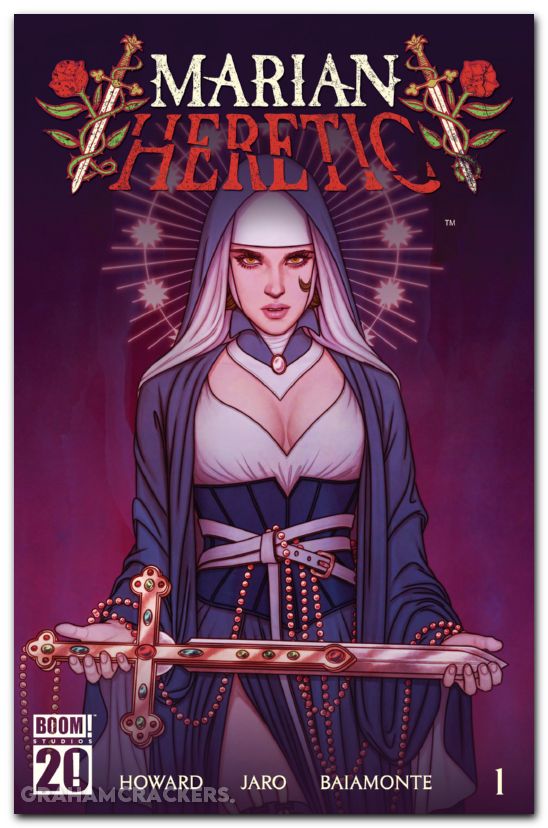 Marian Heretic #1 (2025) cover c frison boom 20th anniversary variant