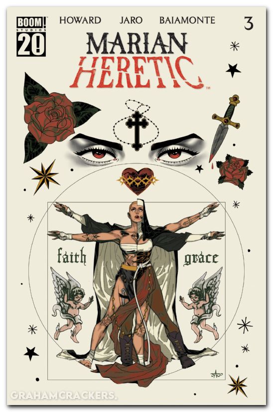 Marian Heretic #3 (2025) cover a
