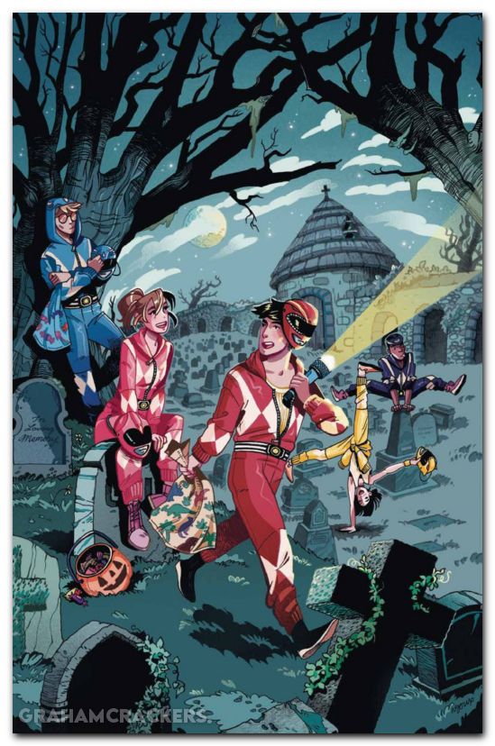 Mighty Morphin Power Rangers Halloween Special #1 (2025) cover f goux virgin variant