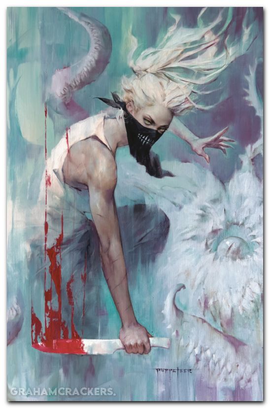 Something Is Killing The Children A Monster Hunter Walks Into A Bar #1 cover f lee virgin variant