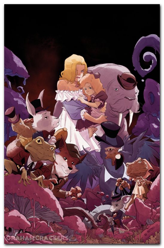 Alice Forever After #5 (2026) cover c spalletta virgin variant