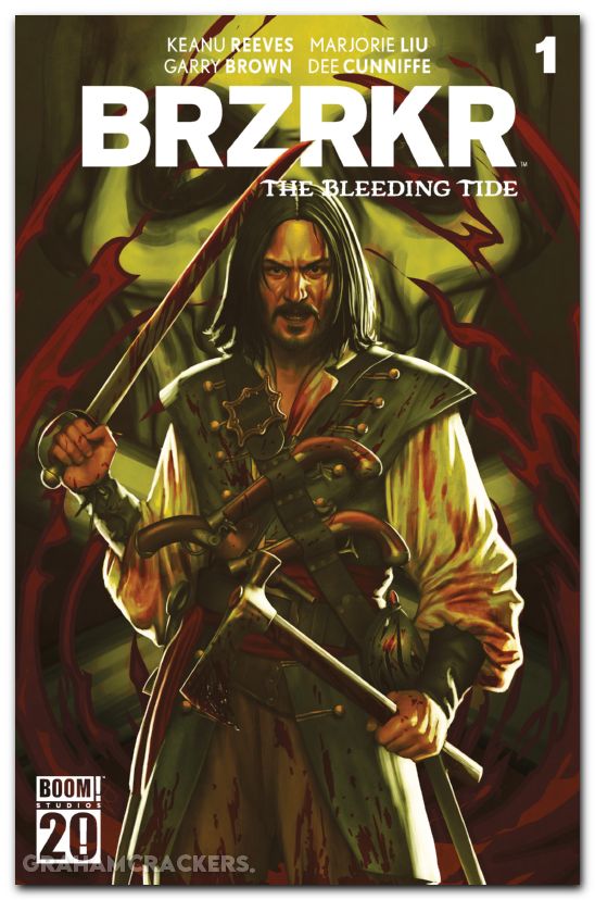Brzrkr The Bleeding Tide #1 (2025) cover b puebla variant