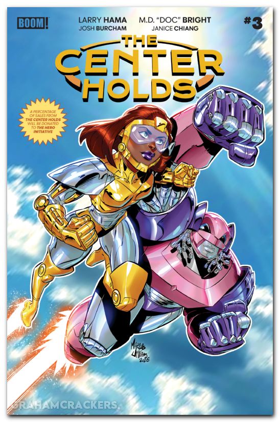 Center Holds #3 (2026) cover b williams variant