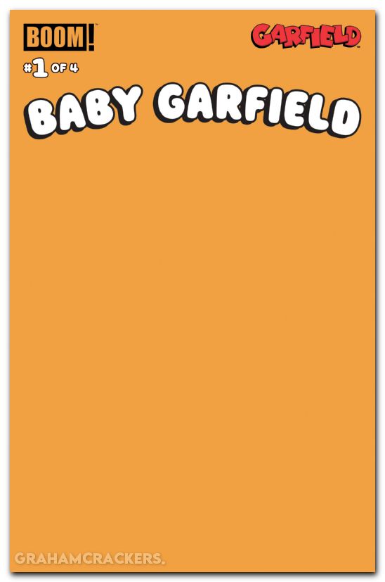 Baby Garfield #1 (2026) cover d orange blank variant