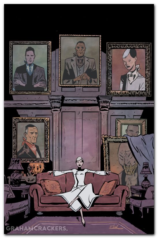 Fall Of The House Of Slaughter #1 (2026) cover c charretier virgin variant