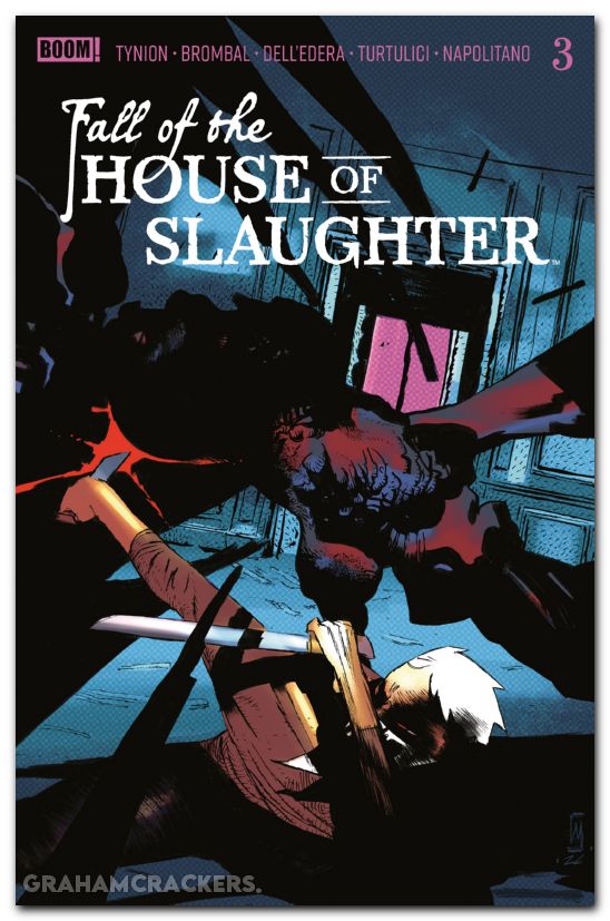 Fall Of The House Of Slaughter #3 (2026) cover b delledera variant