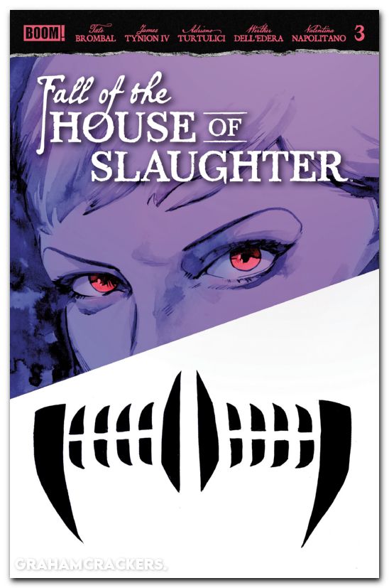 Fall Of The House Of Slaughter #3 (2026) cover g phillips reveal variant