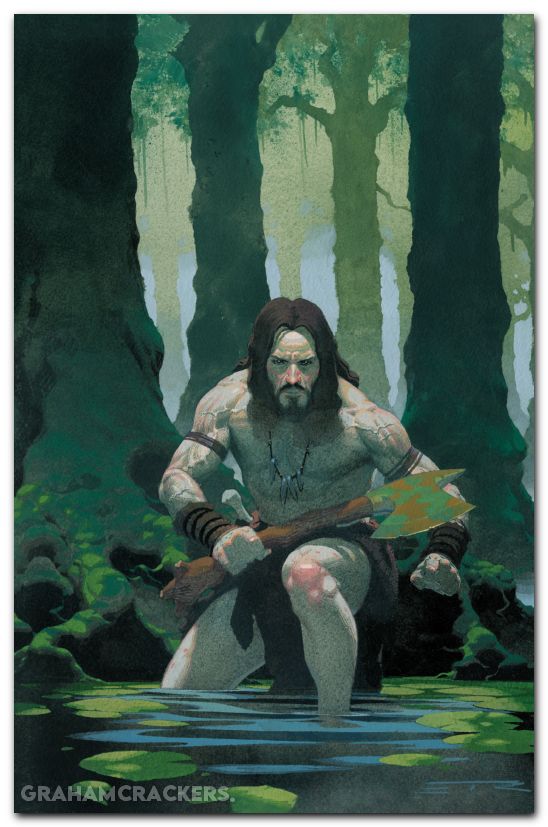 Brzrkr Light Draws Breath #1 (2026) cover j ribic virgin variant