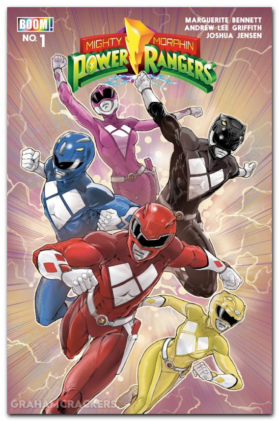Mighty Morphin Power Rangers #1 (2026) cover b griffith variant