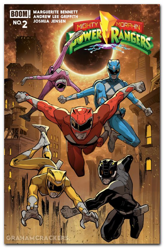 Mighty Morphin Power Rangers #2 (2026) cover a